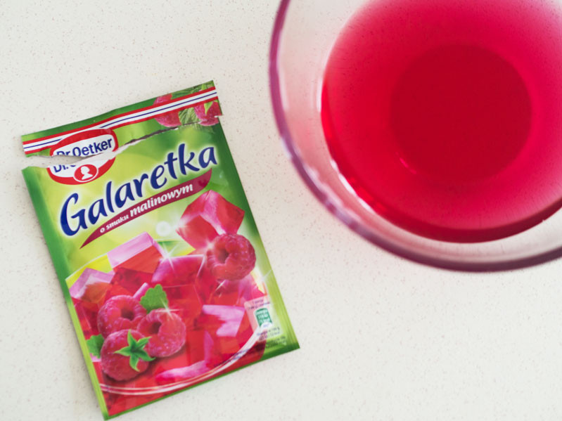galaretka malinowa