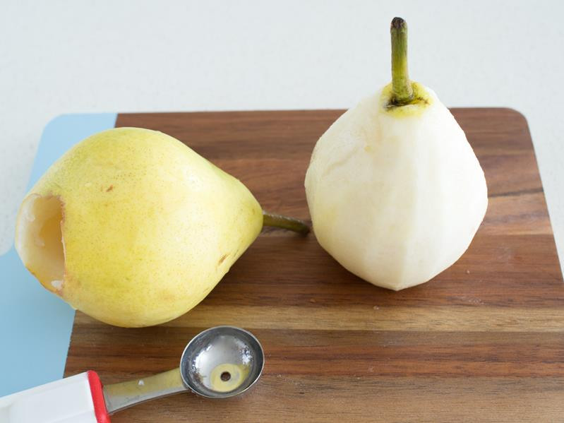 obrana gruszka na deseczce