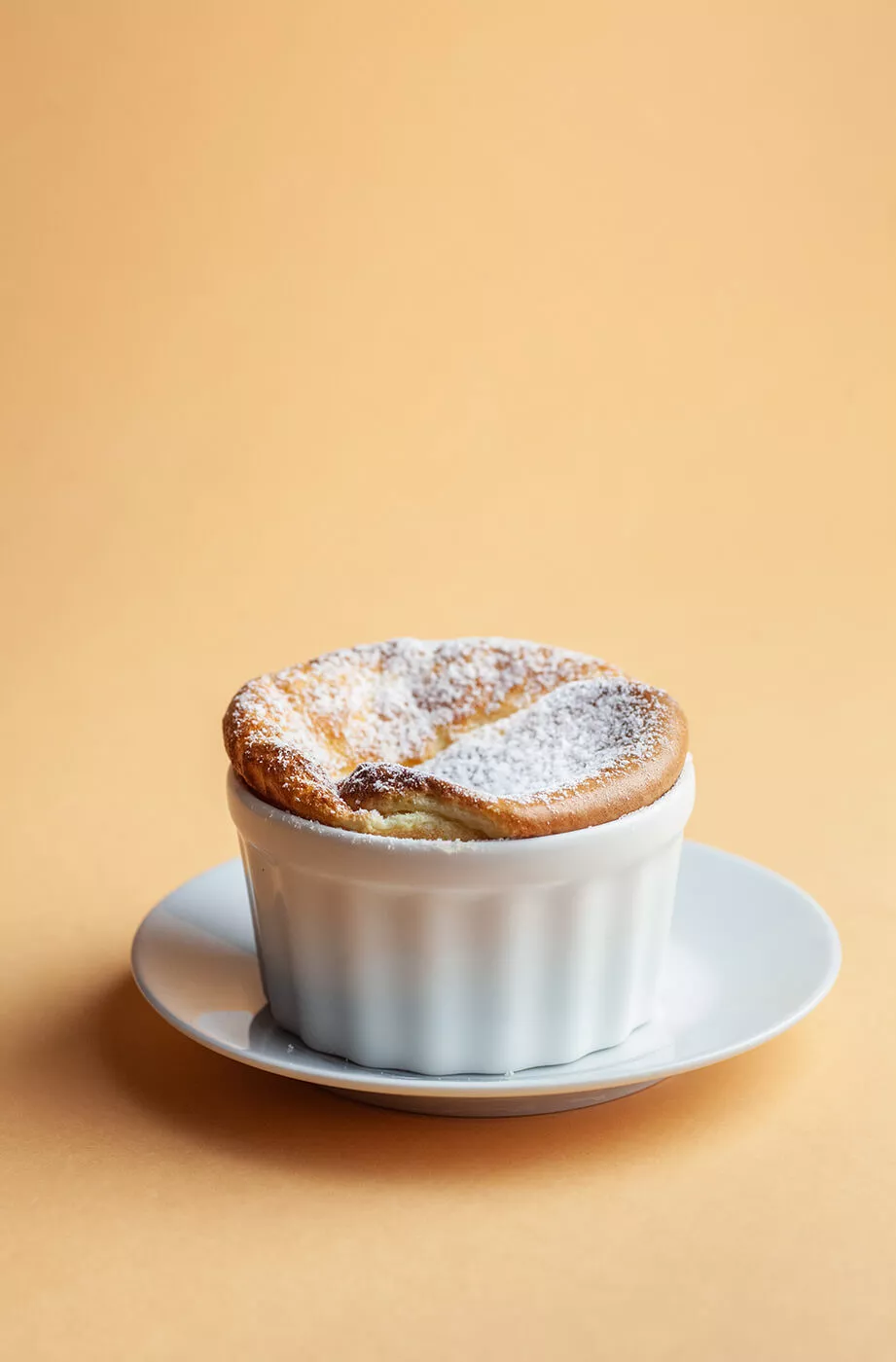 Suflet posypany cukrem pudrem.