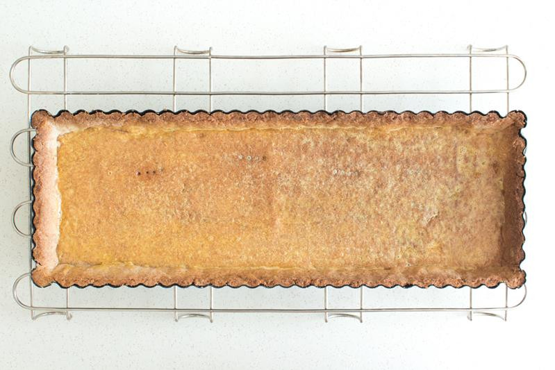 upieczoene pełnoziarniste ciasto kruche