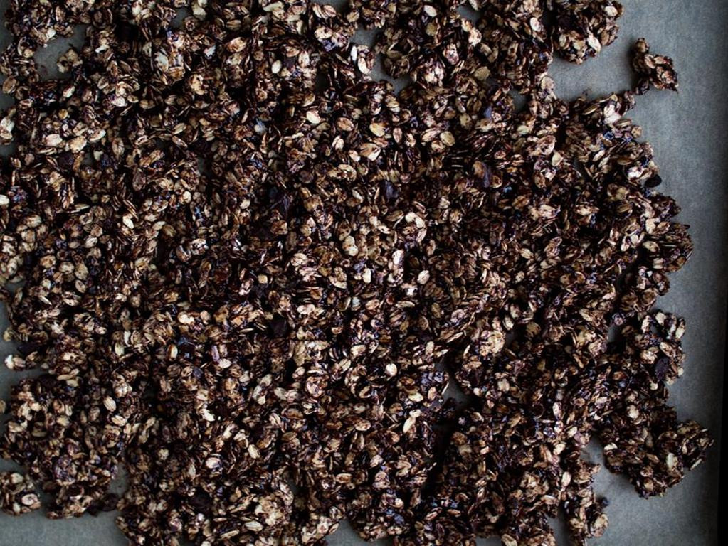 granola na blasze