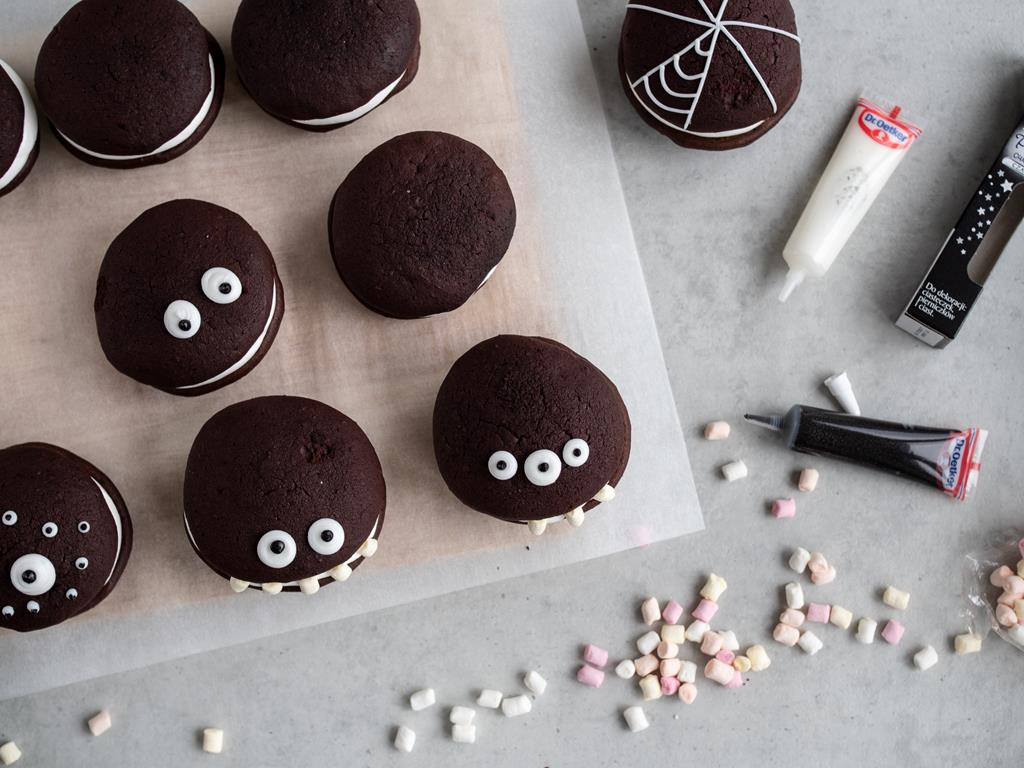 pianki, pisaki cukrowe, dekorowanie ciastek whoopie pies