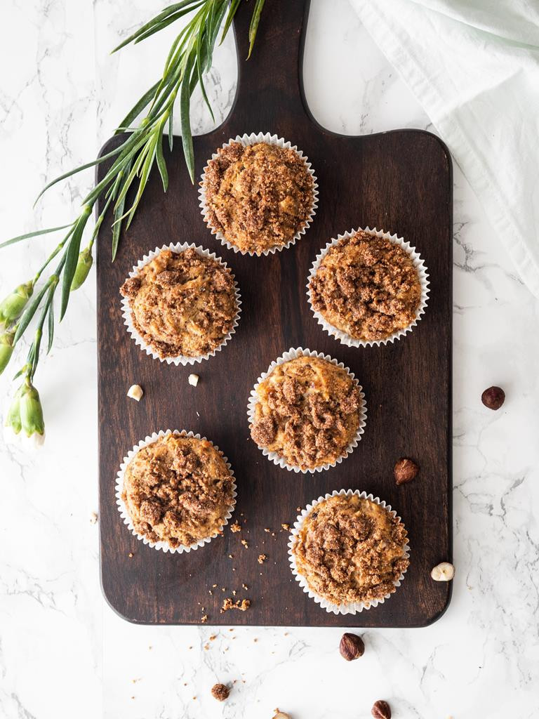 Muffinki z bananem bez jajek