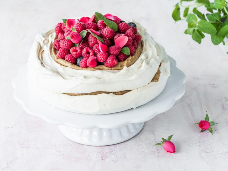 Krem do bezy z daktylami i kaszą jaglaną