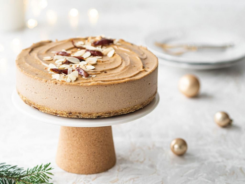 Spód do ciasta z daktyli i płatków migdałów