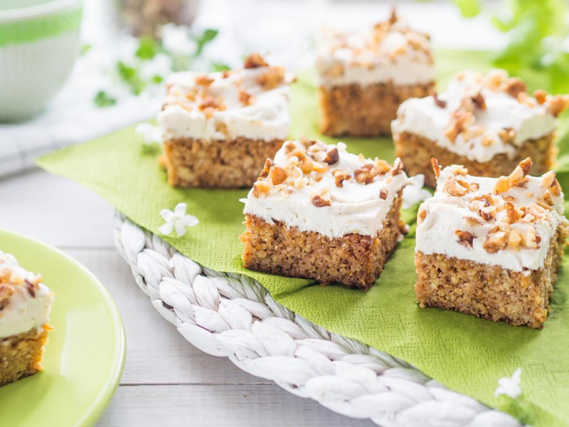 Ciasto marchewkowe z kaszą jaglaną