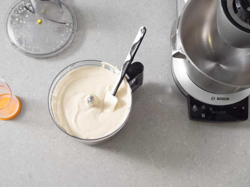 Zblendowana masa na jagielnik.