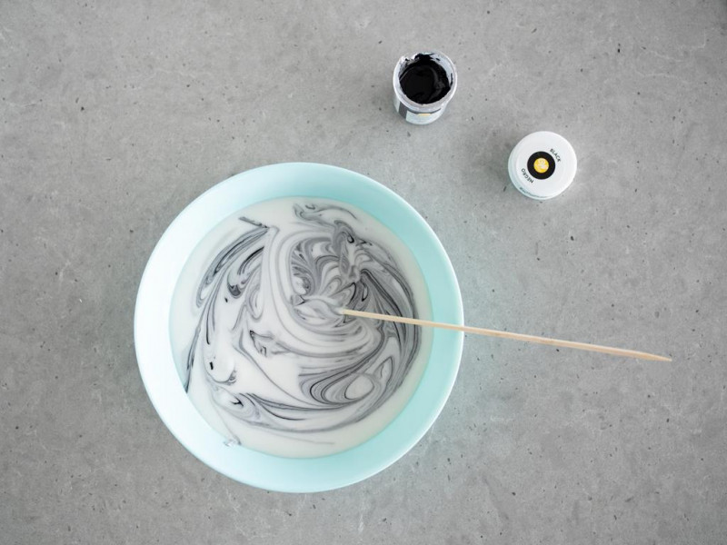 lukier królewski ze wzorem marmuru z barwnikiem Wilton