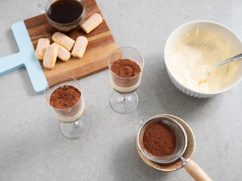 przekładnie biszkoptów kremem