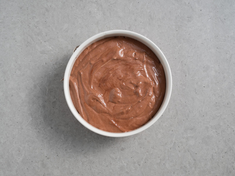 masa na biszkopt kakaowy w formie Retro Dr. Oetkera