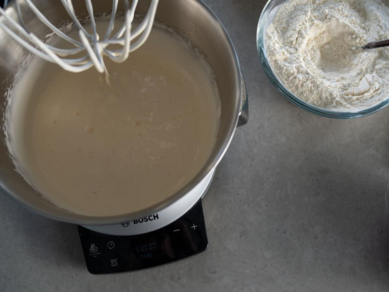 w robocie kuchennym bosch masa na ciasto jogurtowe