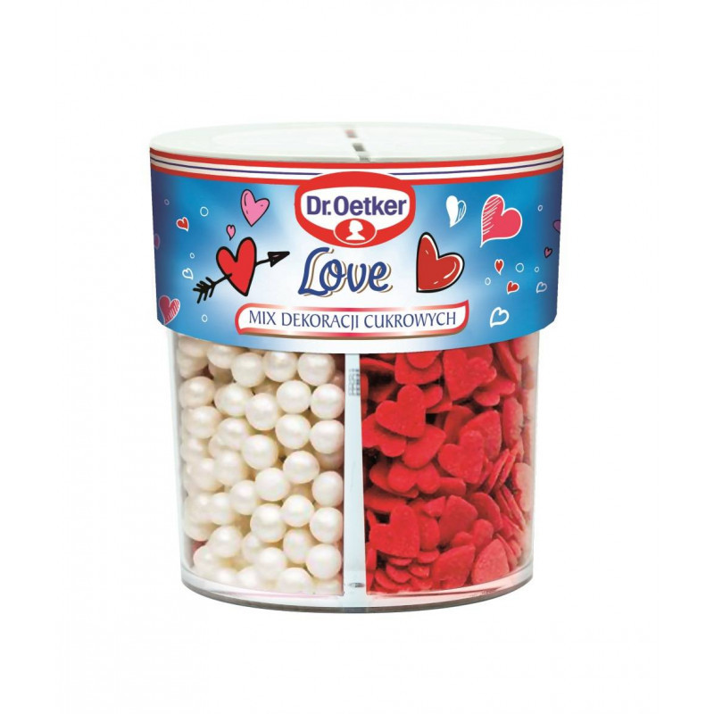Mix dekoracji cukrowych Love