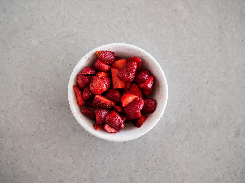 truskawki do muffinek