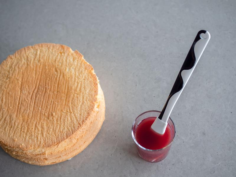 malinowy poncz do tortu