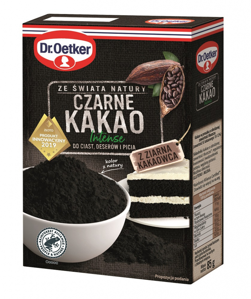 Czarne Kakao Dr. Oetkera