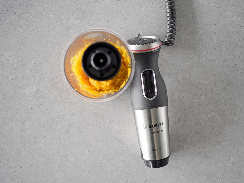 Zblendowany mus z dyni