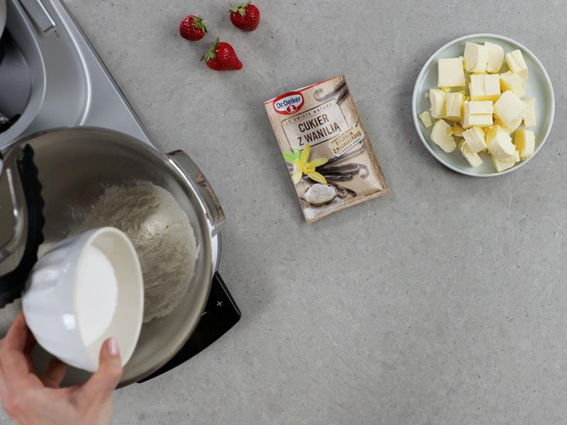 w robocie kuchennym bosch składniki na kruszonkę do ciasta kruchego z rabarbarem