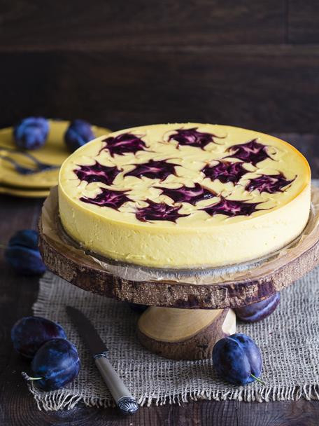 sernik dyniowy z musem śliwkowym - wszystkiego słodkiego