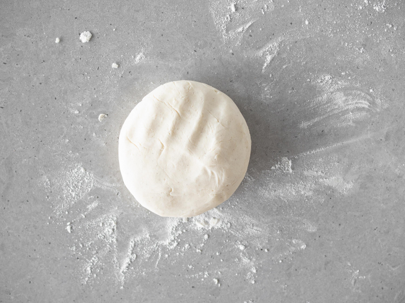 Zagniecione ciasto wega艅skie.