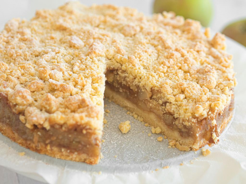 Szarlotka z kruszonką  - Wszystkiego Słodkiego