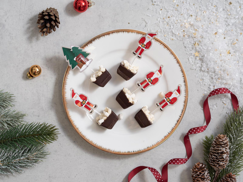 Chocostick czyli gorąca czekolada na patyku w wersji świątecznej - Wszystkiego Słodkiego