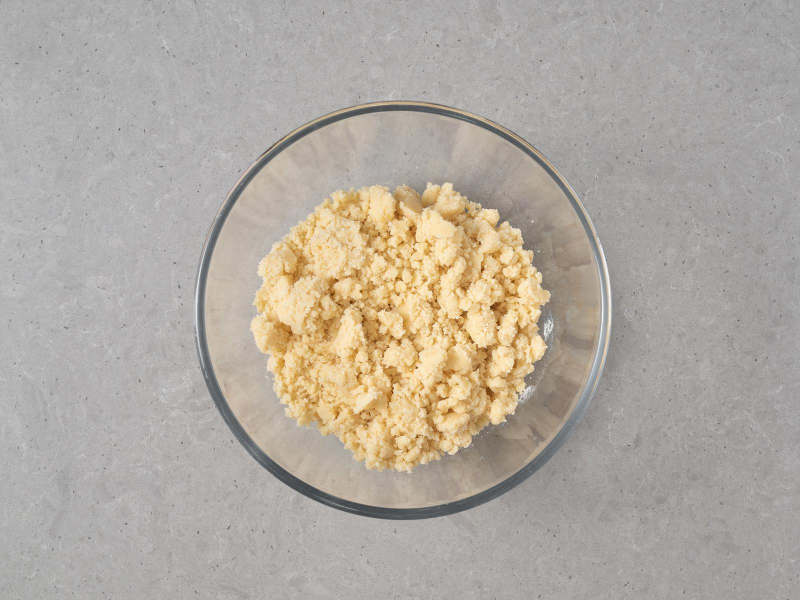 kruszonka waniliowa w szklanej misce