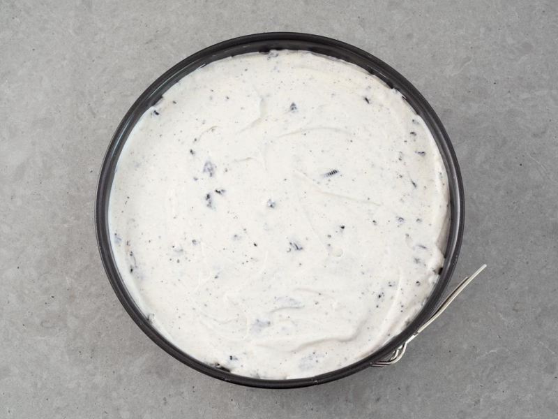 w tortownicy sernik oreo na zimno