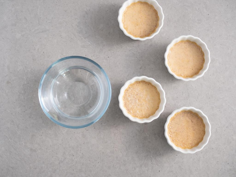 flan upieczony i schłodzony