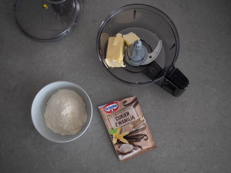 składniki na kruszonkę w malakserze