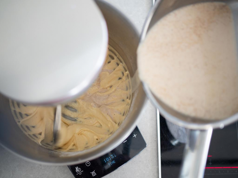 hartowanie kremu katalońskiego