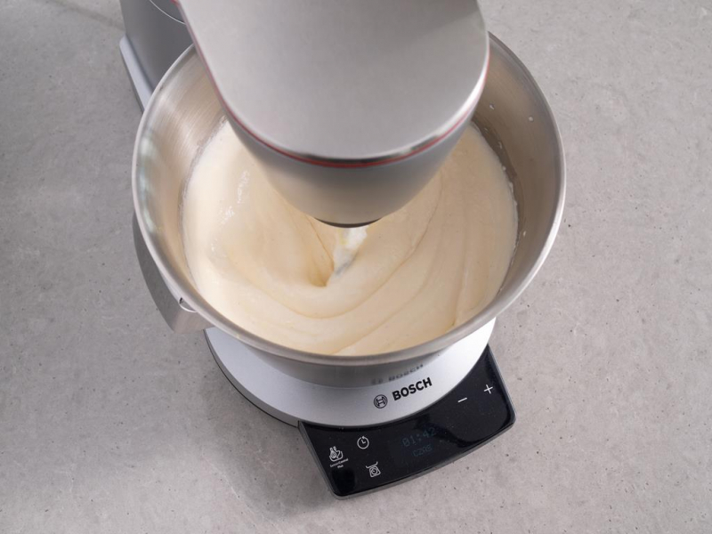 masa serowa na sernik z rabarbarem