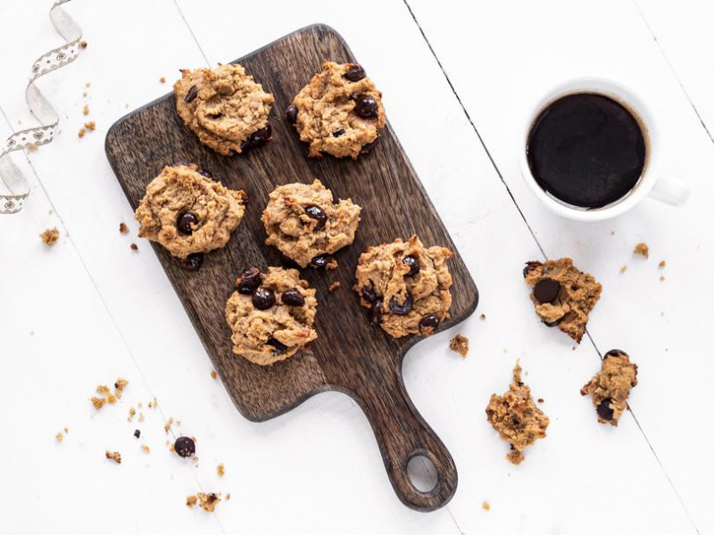 ciasteczka z ciecierzycy i masła orzechowego