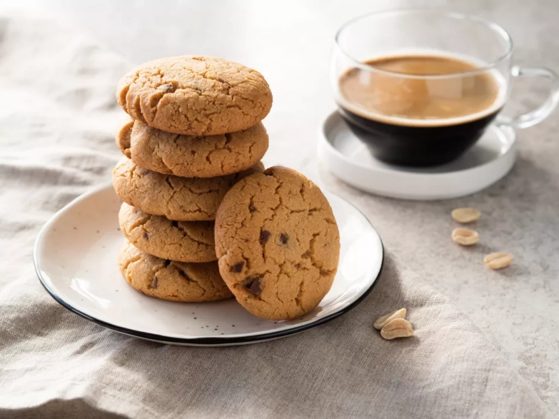 ciasteczka z masłem orzechowym