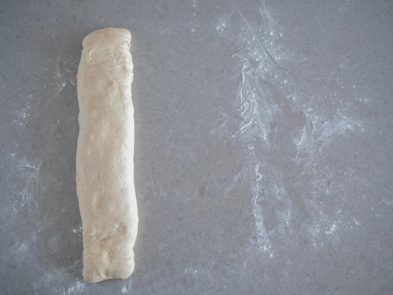 zawinięte ciasto drożdżowe