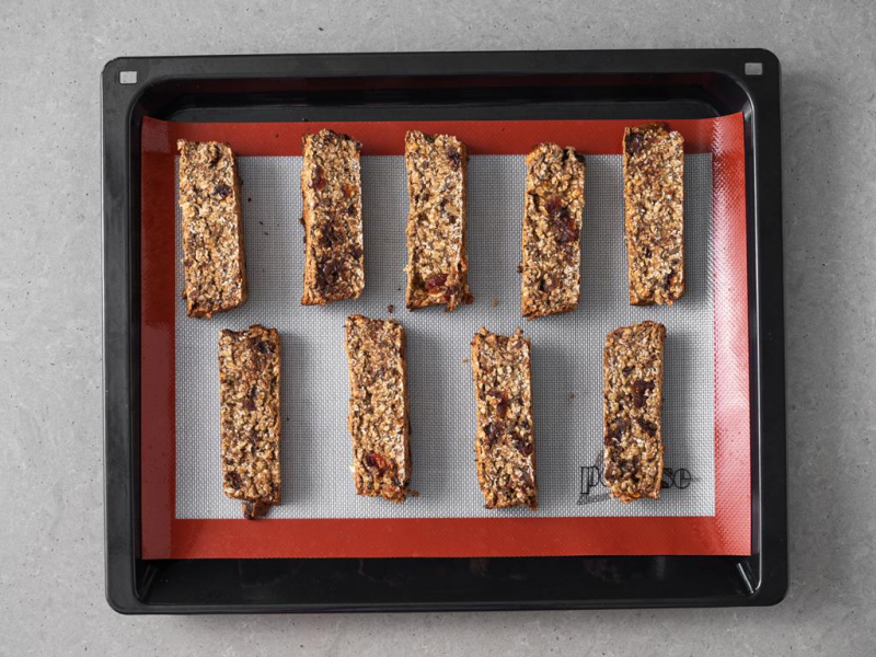 Ponowne pieczenie batoników.