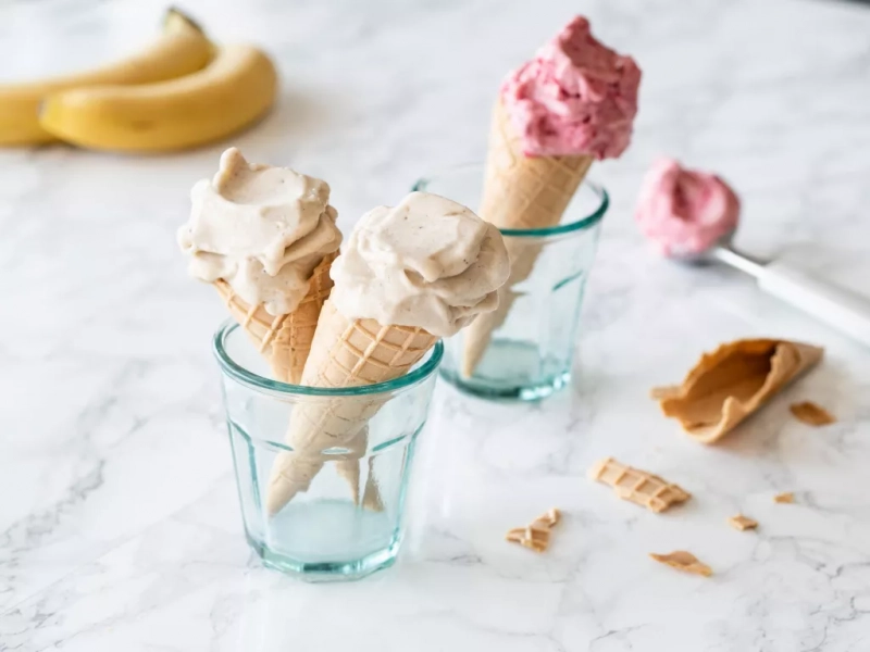 lody bananowe