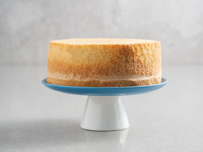 jasny biszkopt z olejem wilgotny