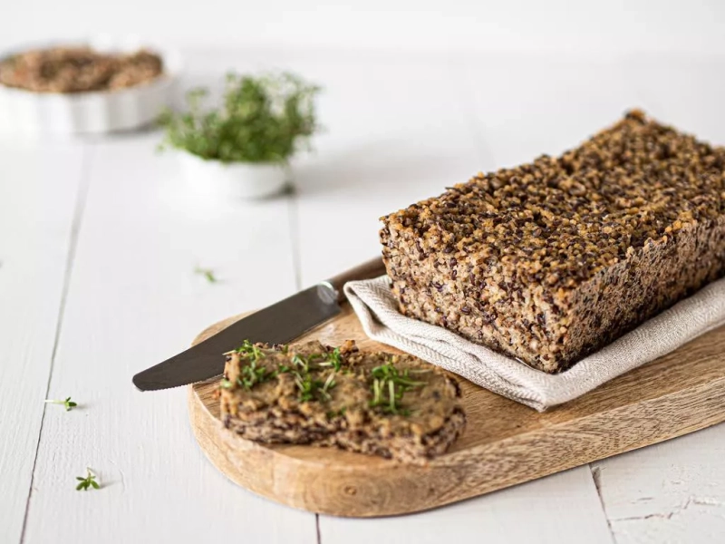 chleb z kaszą jaglaną