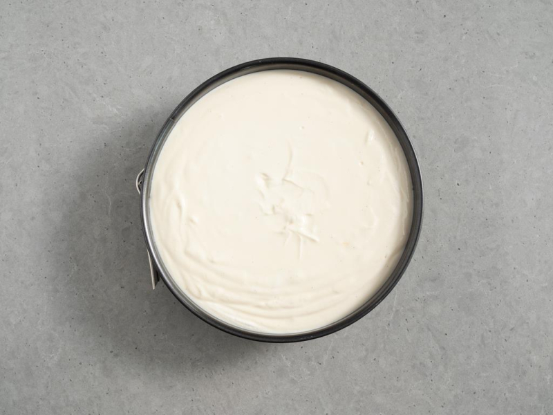 masa serowa w formie do pieczenia