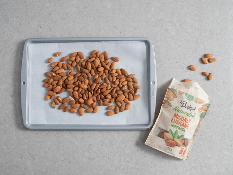 migdały Bakal na blasze