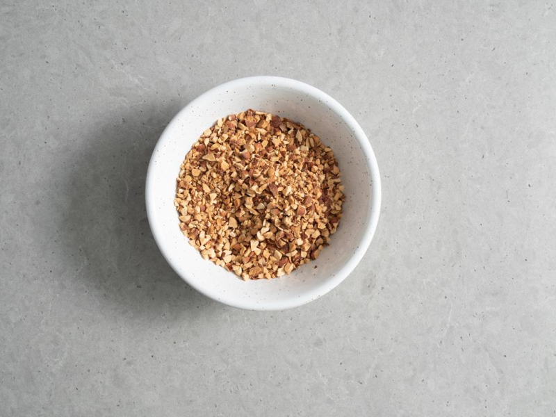 siekane prażone migdały