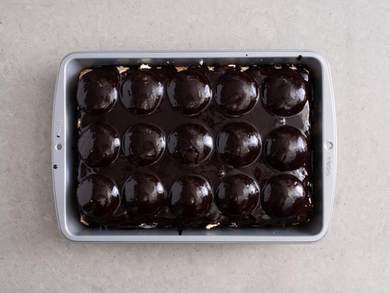 polewa kakaowa na cieście Pijak