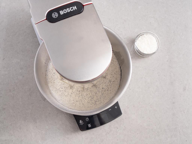 masa z makiem i kokosem, Robot kuchenny Bosch OptiMUM MUM9BX5S65