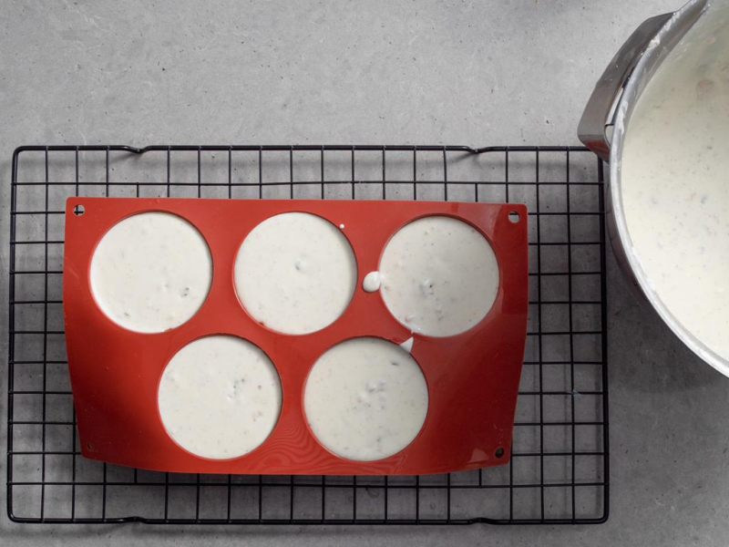 monoporcje pascha czekoladowa w formie Silikomart