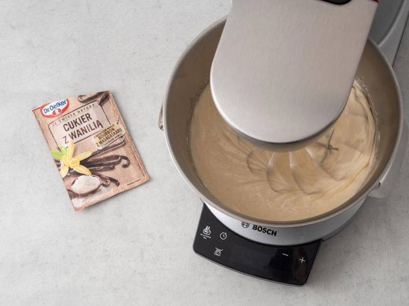 jajka ubijane z cukrem i cukrem z wanilią, Robot kuchenny Bosch OptiMUM MUM9BX5S65
