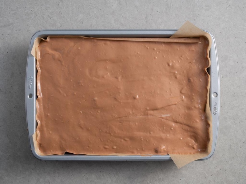 ciasto lodowiec z kremem budyniowym