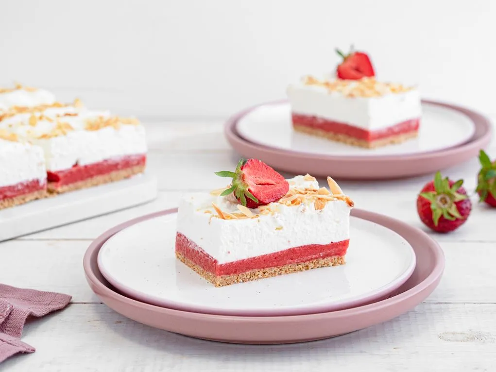 Truskawkowa chmurka bez pieczenia wszystkiego słodkiego