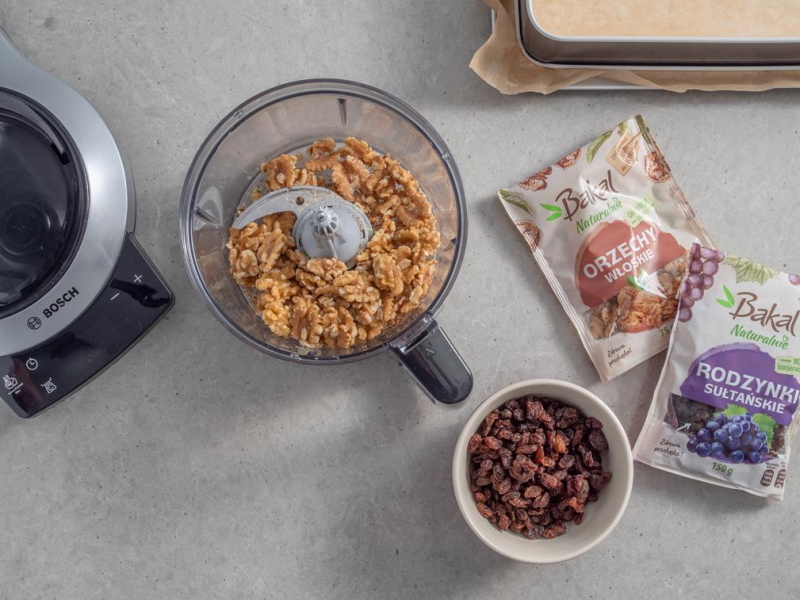 na blacie bakalie Bakal do makowca z bezą