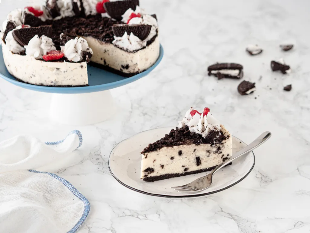 wegański sernik oreo