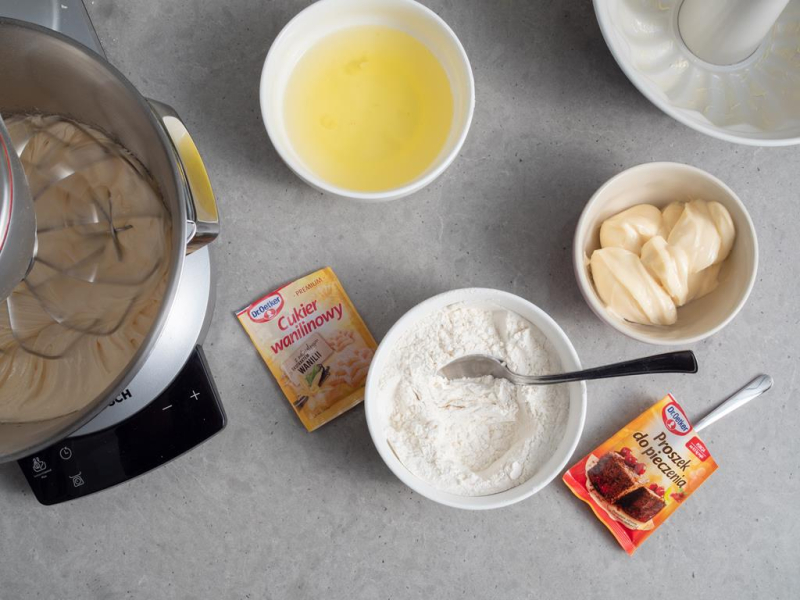 składniki na babkę majonezową